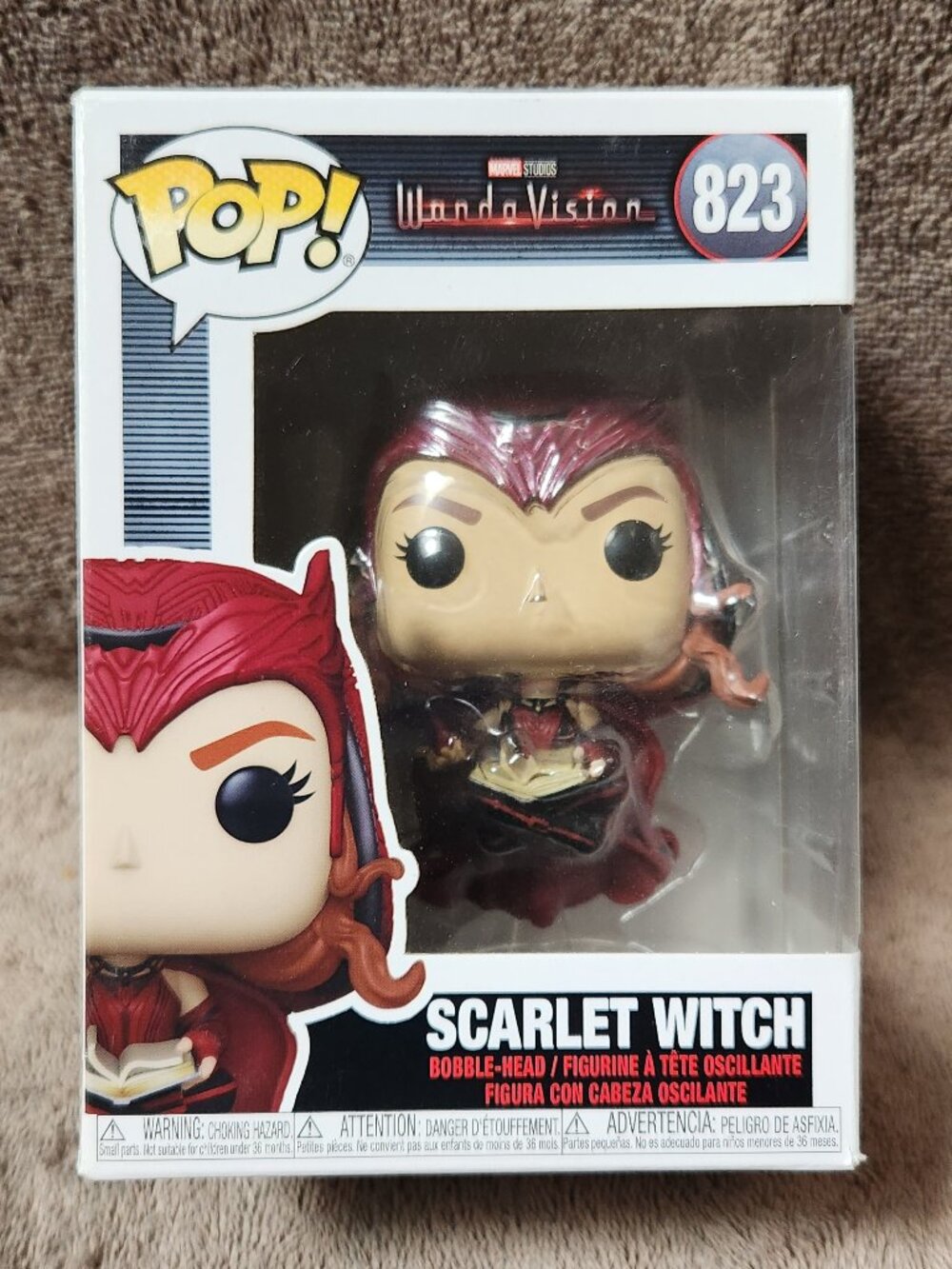 FUNKO POP! WandaVision SCARLET WITCH #823 - NEW NIB